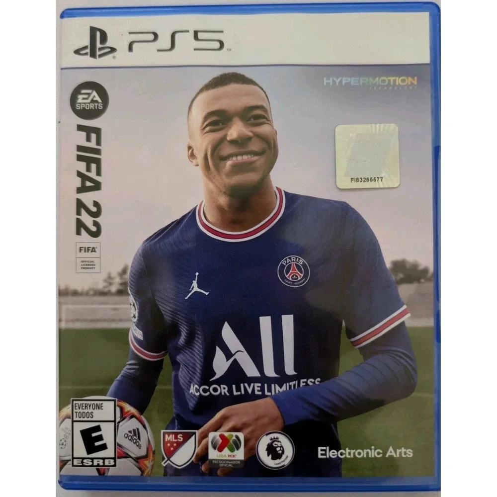 FIFA 22 Sony PlayStation 5 PS5 EA Sports 2021 Soccer Video Game Disc Case Tested